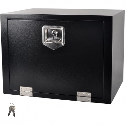24-inch square iron  toolbox