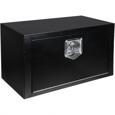 24-inch square iron  toolbox